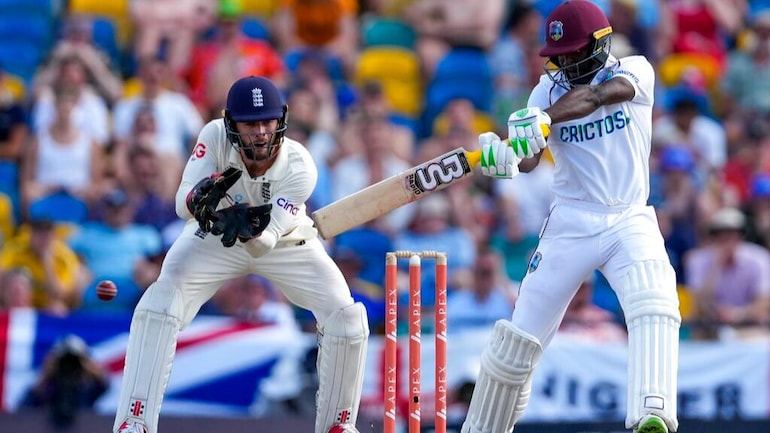2nd Test: Brathwaite, Brooks hold West Indies after England finish 507 (AP Photo)