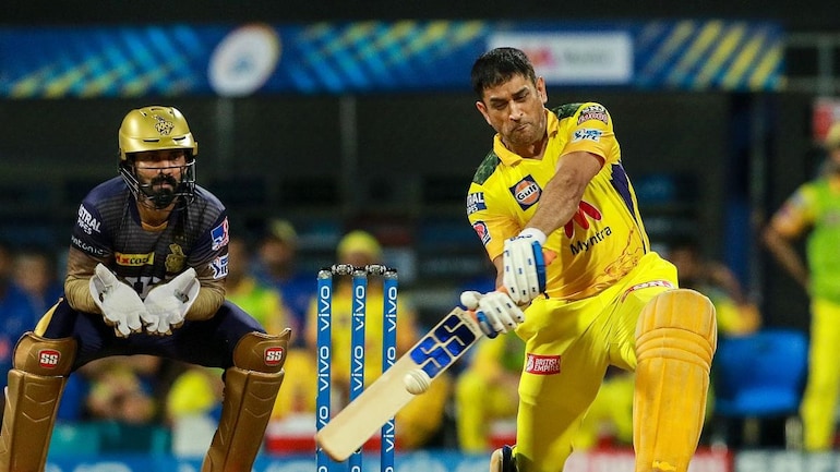CSK vs. KKR: MS Dhoni greeted with loud cheers in Mumbai (courtesy of BCCI)