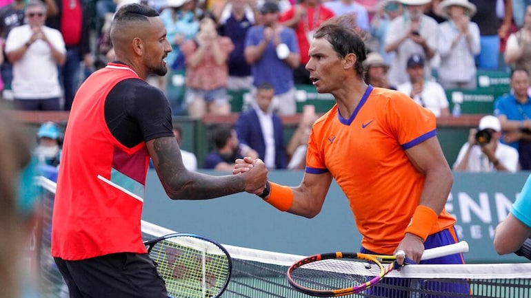 Indian Wells: Rafael Nadal beats Nick Kyrgios in fiery affair (AP Photo)