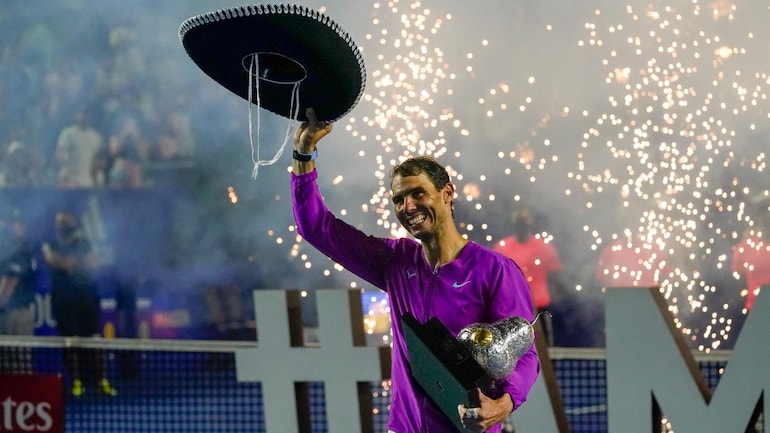 Rafael Nadal extends perfect season with Acapulco title (AP Photo)