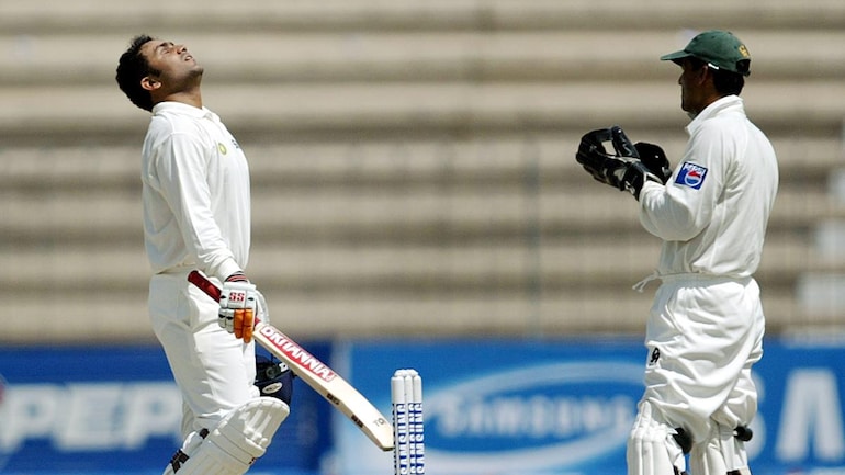On this day: Virender Sehwag becomes India's first triple centurion (Reuters Photo)