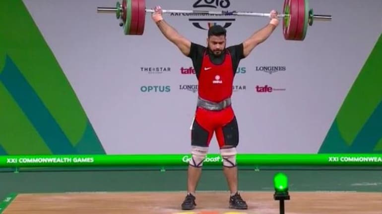 Singapore Weightlifting: Vikas Thakur Wins Gold, Qualifies for Commonwealth Games (Twitter Photo)