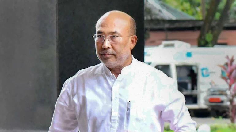 Manipur Chief Minister Biren Singh said he would ask Prime Minister Modi to lift the AFSPA in the state if the BJP comes to power.  (Image: PTI)