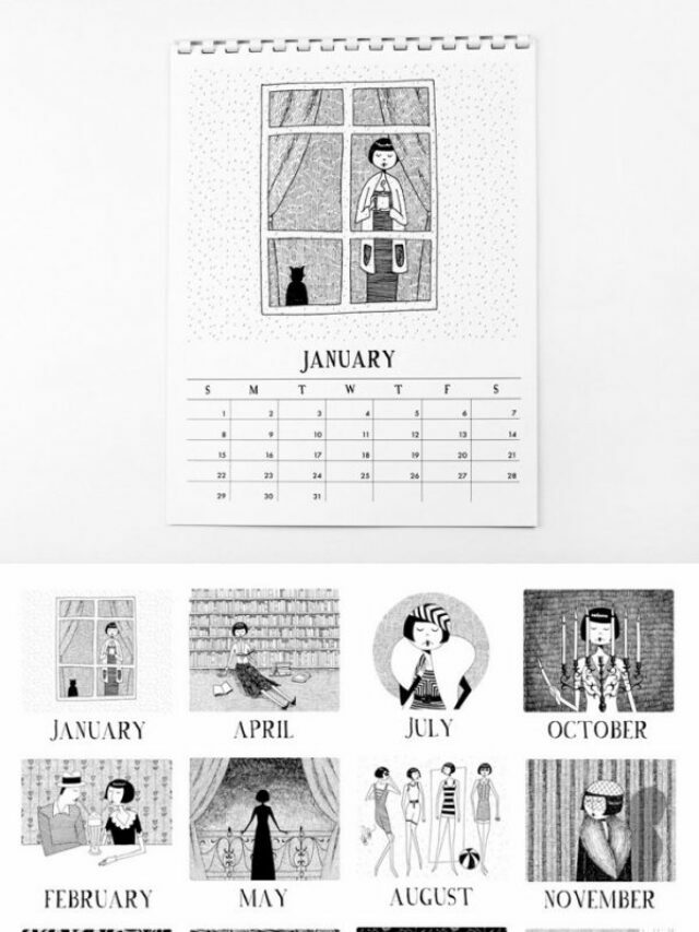 10 Unique Desk & Wall Calendars To Help You Get Ready For The New Year