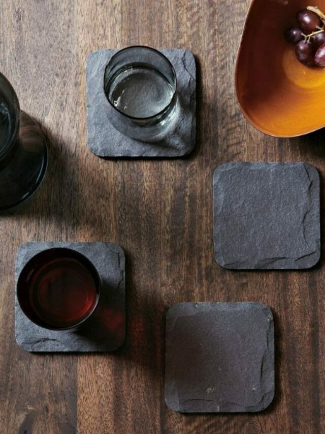 10 Unique Drink Coasters To Help You Keep Your Stains Off In Style